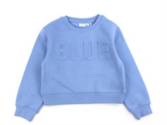 Name It silver lake blue short loose sweatshirt